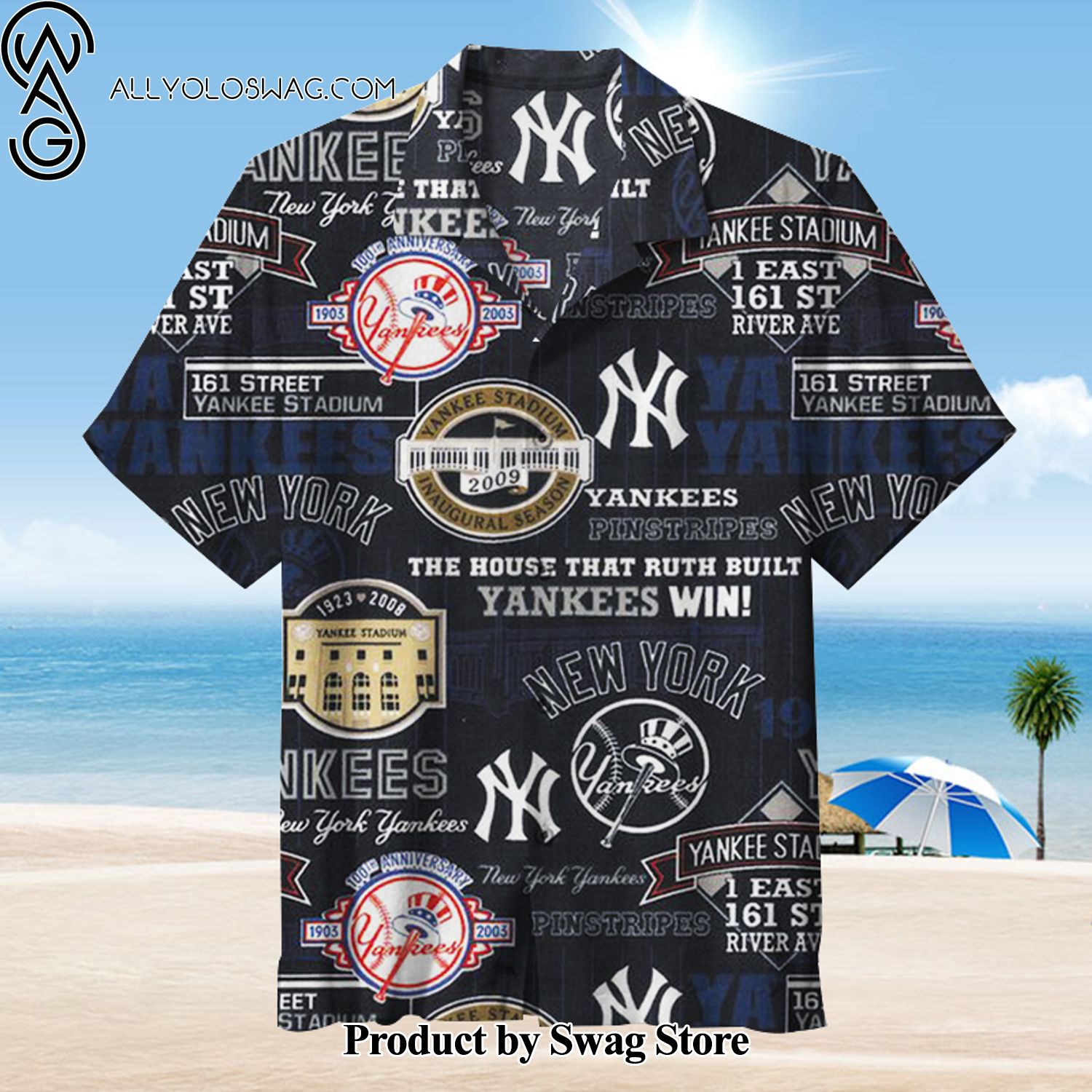 New York Yankees Pop Culture Hawaiian Shirt