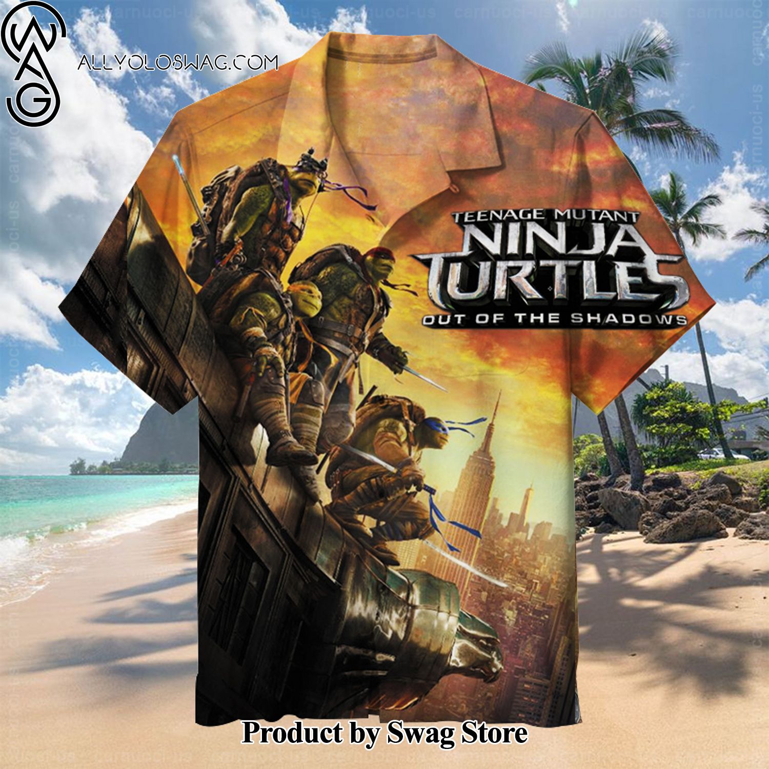 Ninja Turtles Limited Edition Hawaiian Shirt