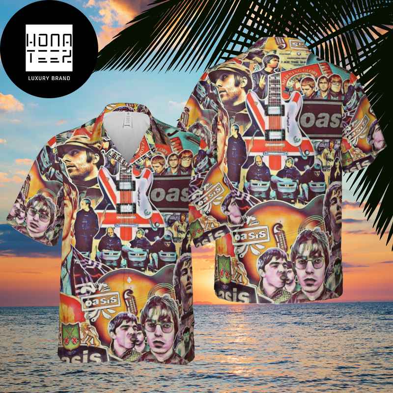 Oasis Retro Style 2024 Trendy Hawaiian Shirt