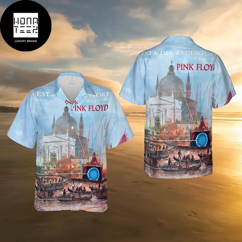 Pink Floyd The Later Years Venezia Festa Del Redentore 2024 Trendy Hawaiian Shirt