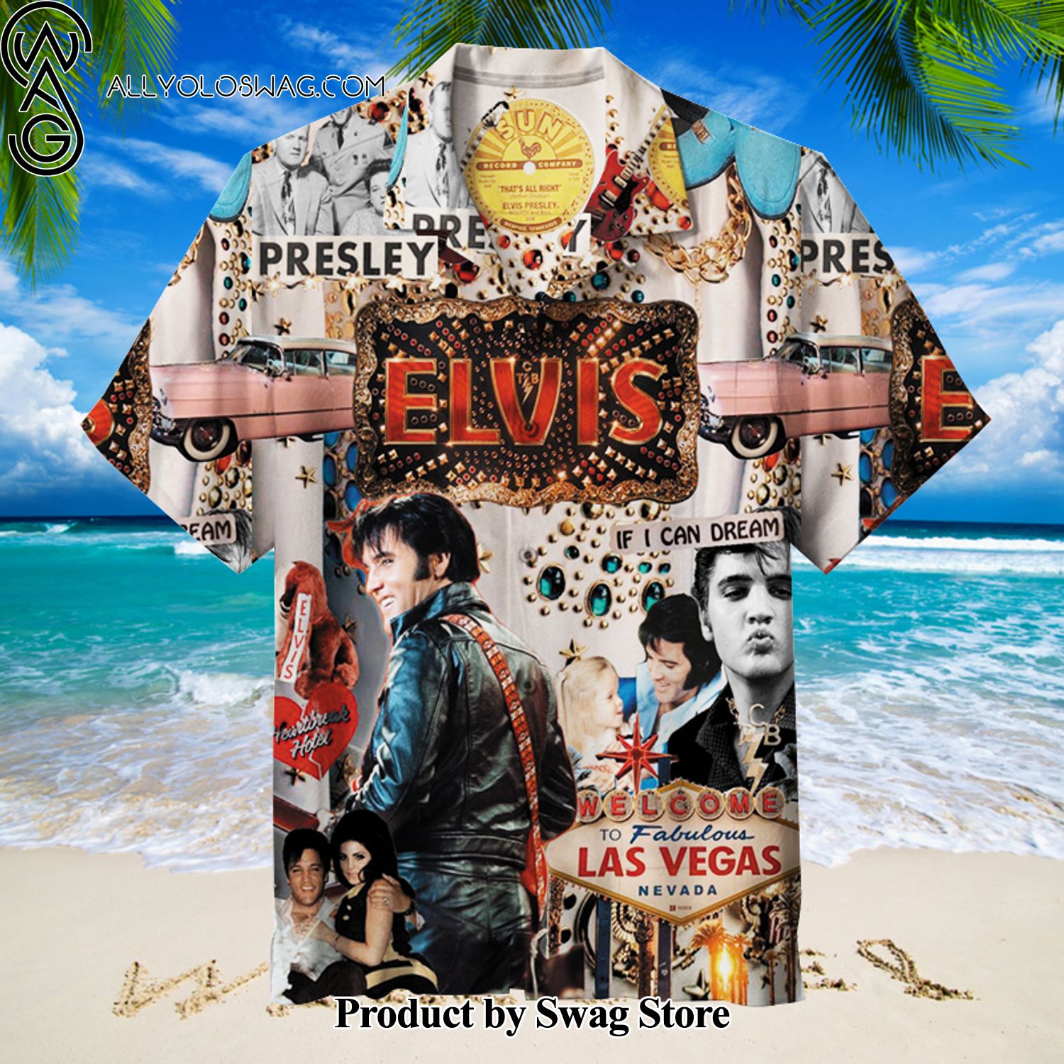 Elvis Presley Affordable Classic Hawaiian Shirt