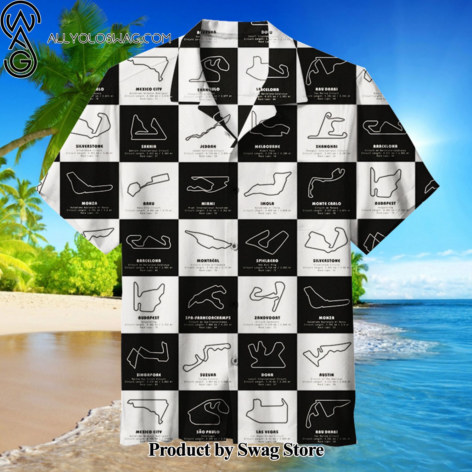 F1 Music Festival Hawaiian Shirt