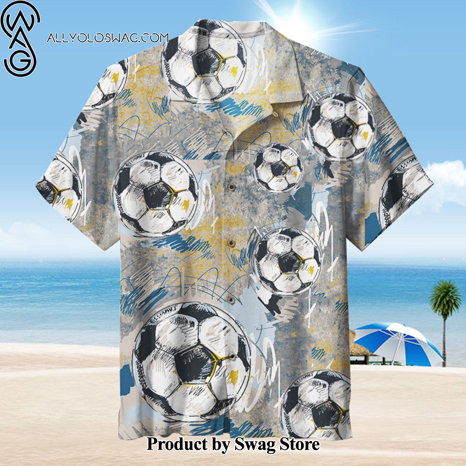 Football Bachelor Party Hawaiian Shirt