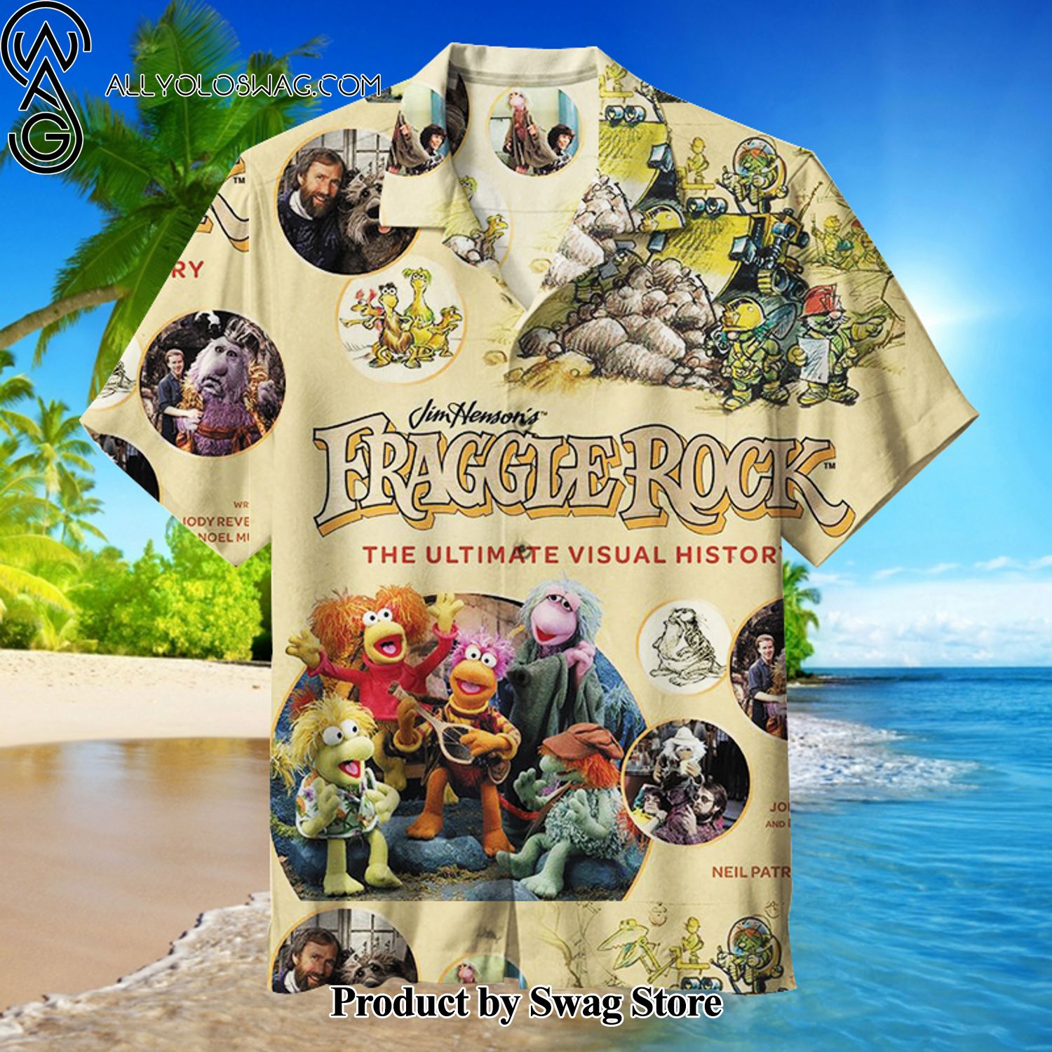 Fraggle Rock Affordable Hawaiian Shirt