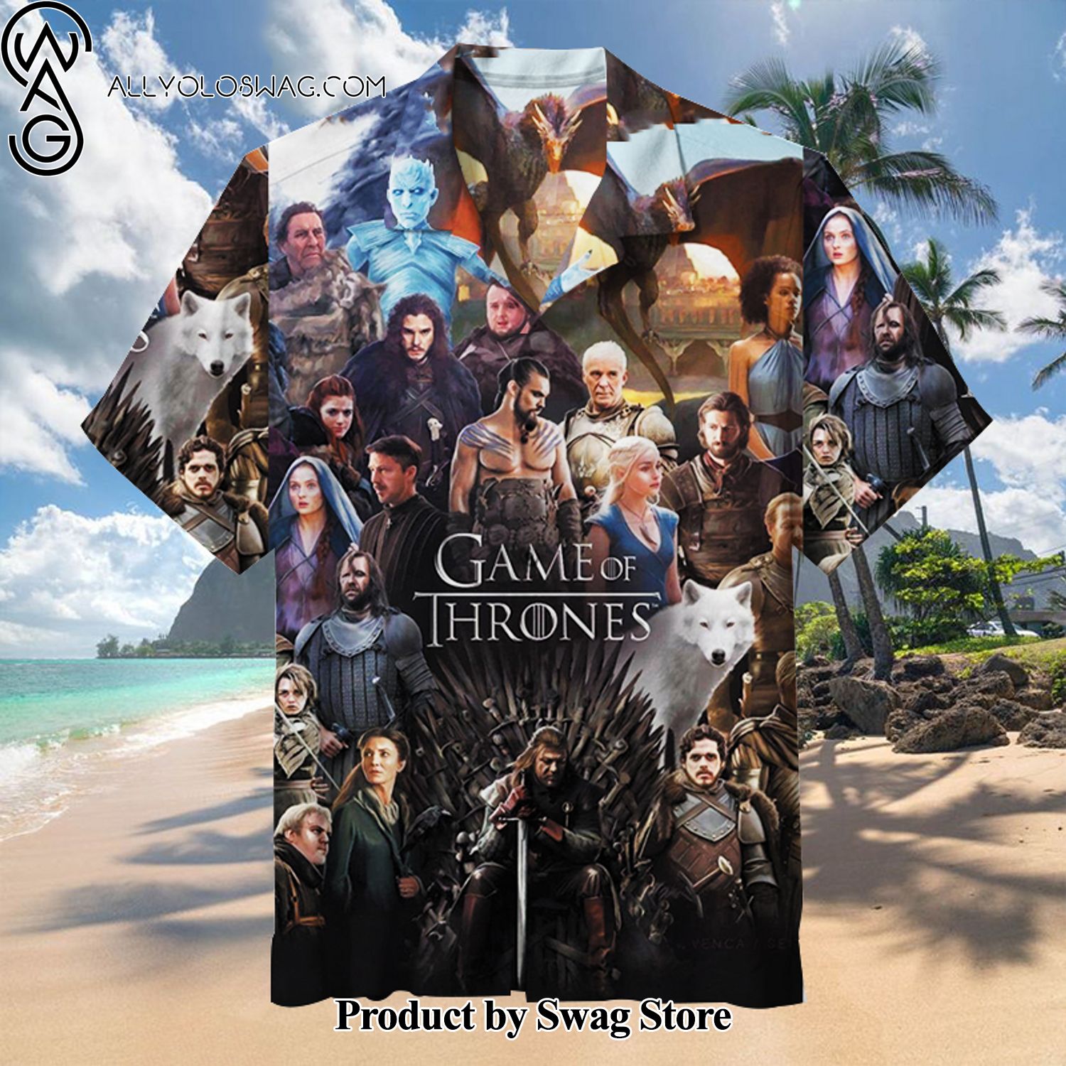 Game of Thrones DIY Hawaiian Shirt