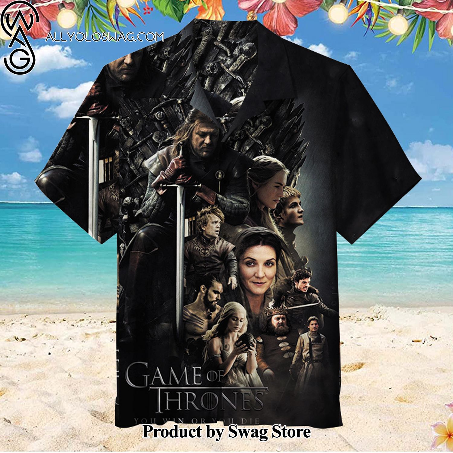 Game of Thrones Made to Order Hawaiian Shirt