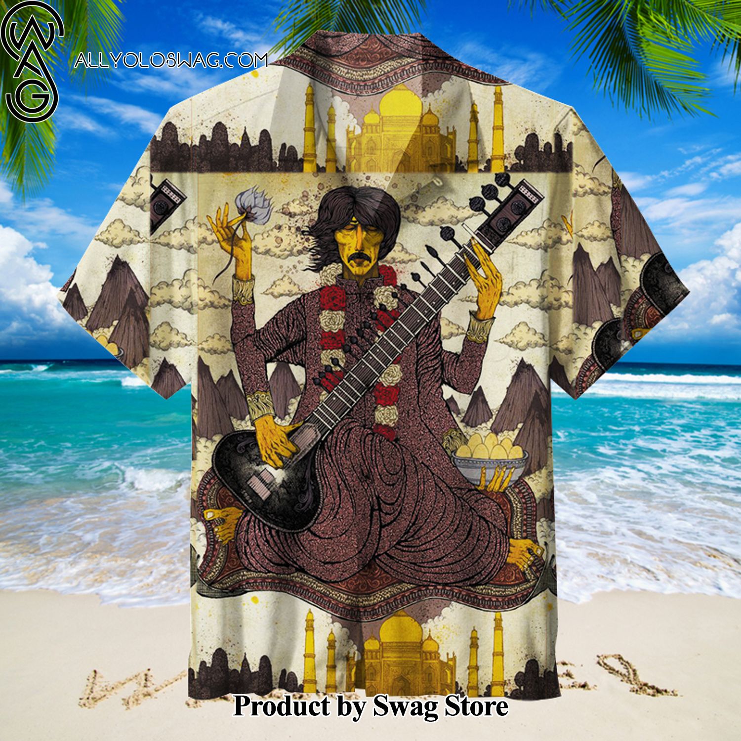 George Harrison Nostalgic 90s Hawaiian Shirt