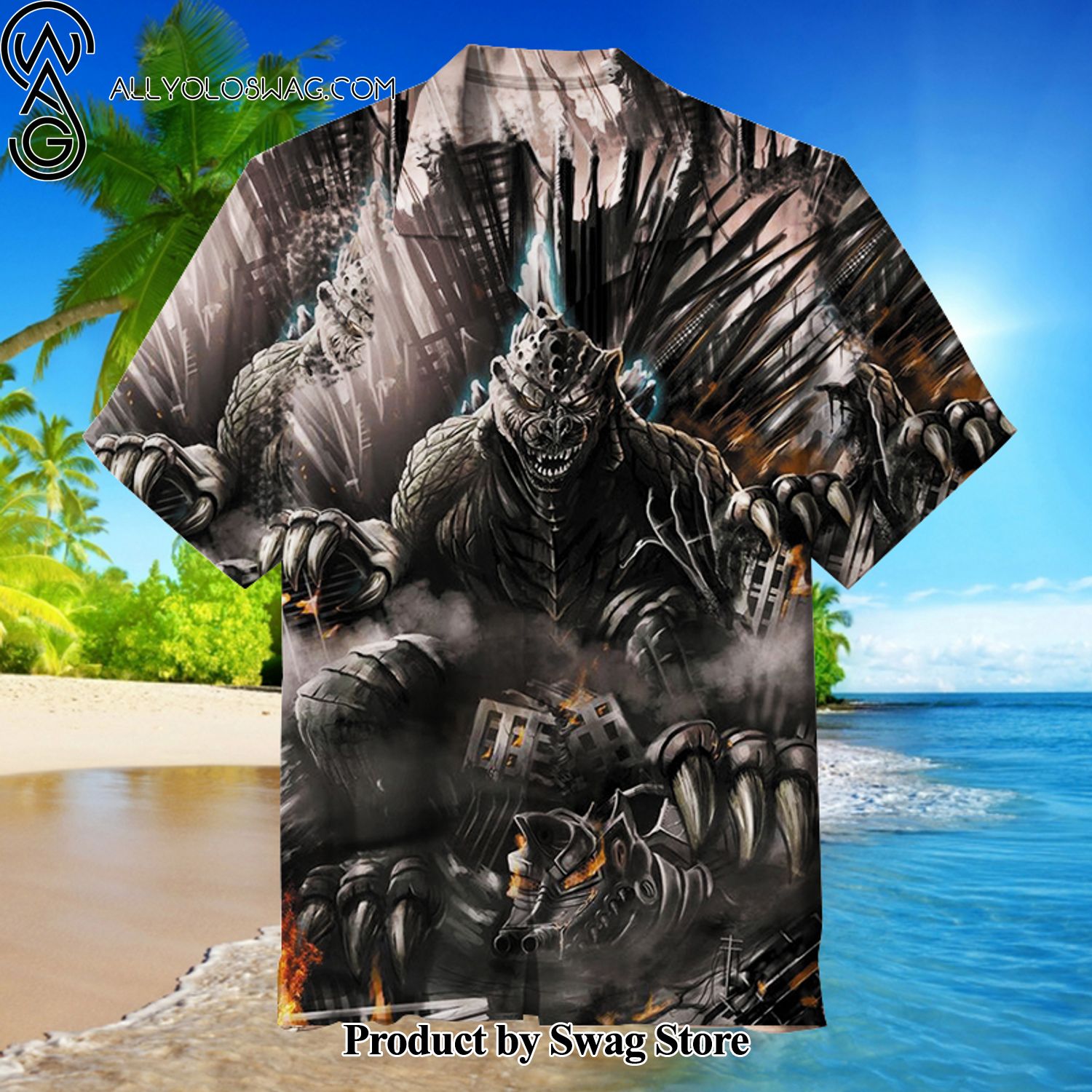 Godzilla The Perfect Classic Hawaiian Shirt