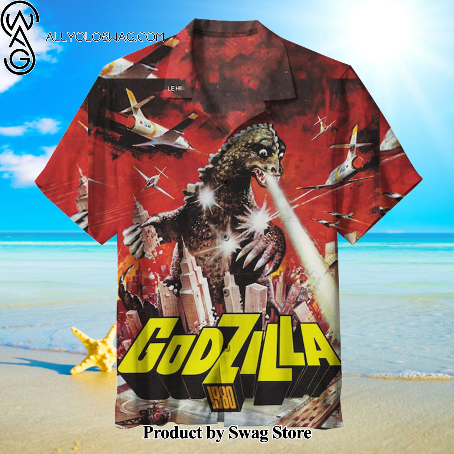 Godzilla The Perfect Hawaiian Shirt