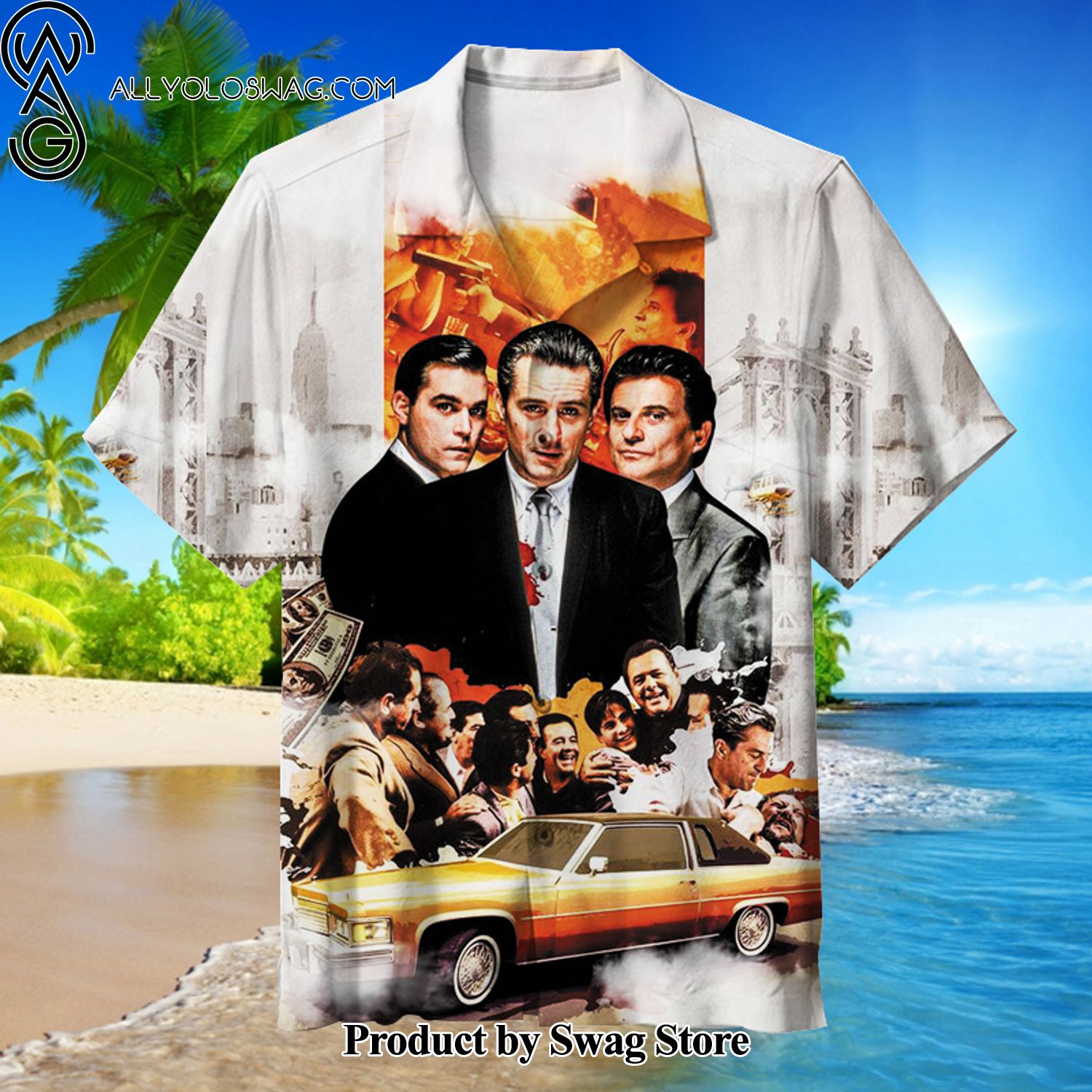 Goodfellas Made to Order Hawaiian Shirt