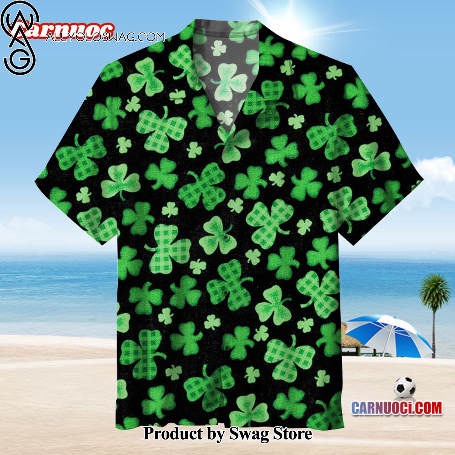 Happy St. Patrick's Day Friday Casual Hawaiian Shirt