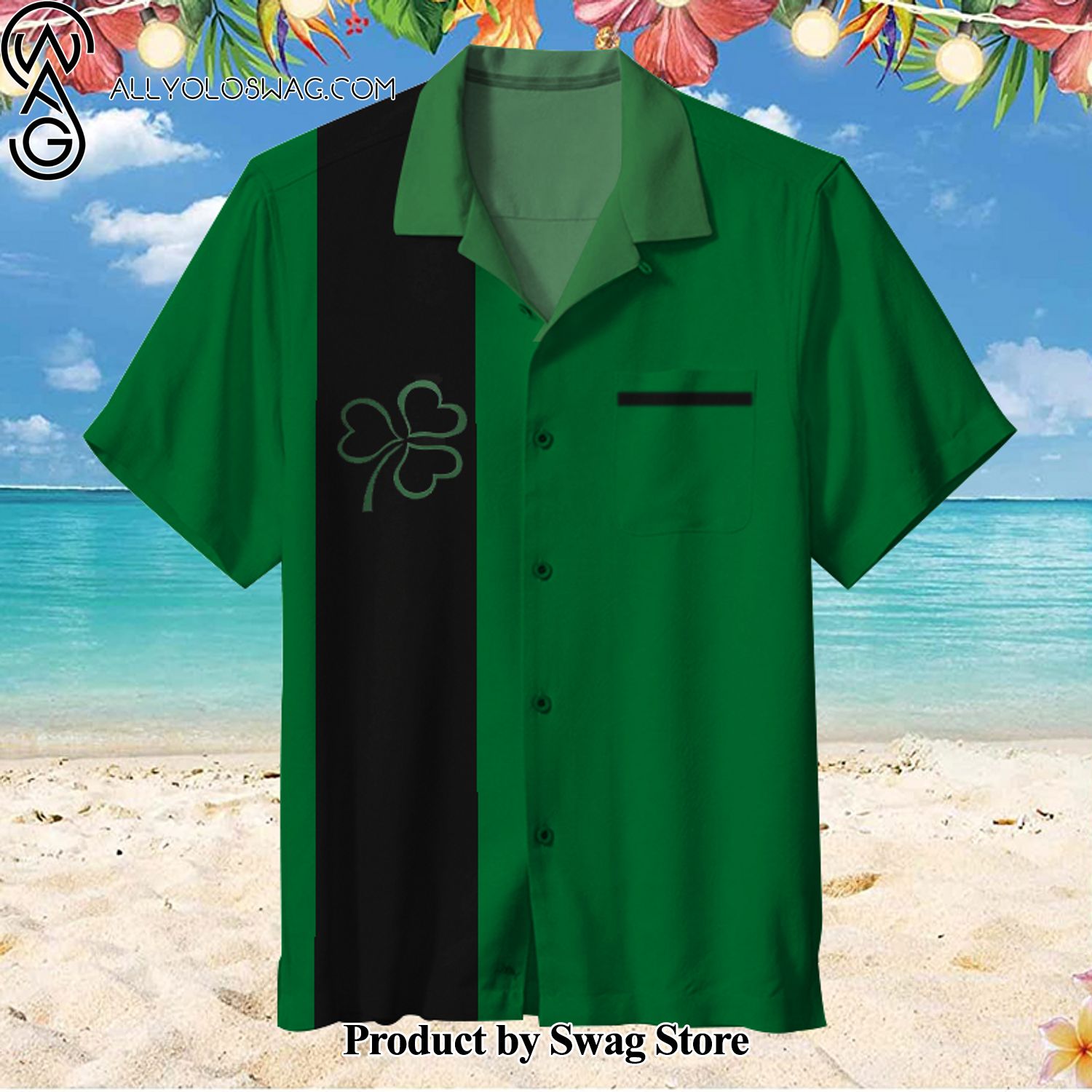 Happy St. Patrick's Day Streetwear Hawaiian Shirt