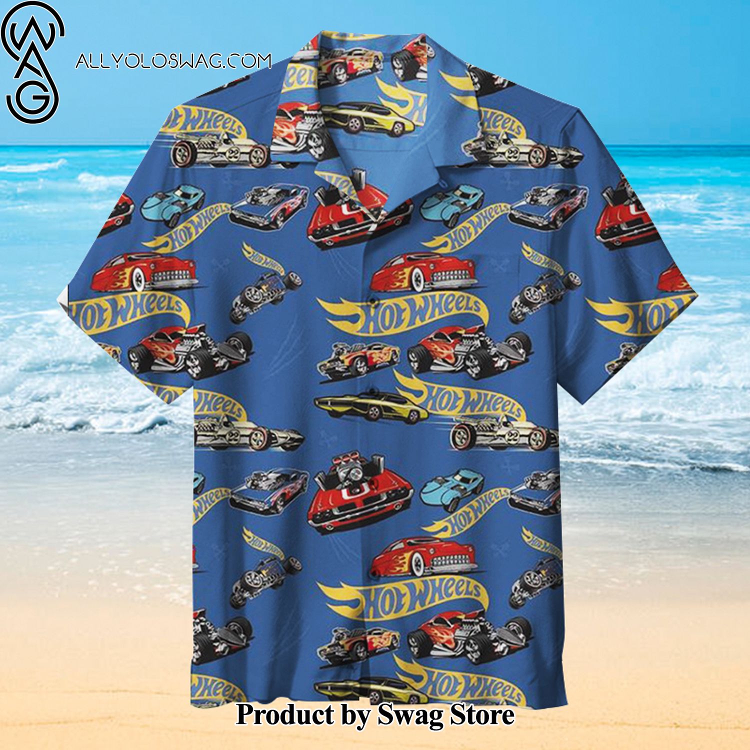 Hot Wheels Luxury Hawaiian Shirt