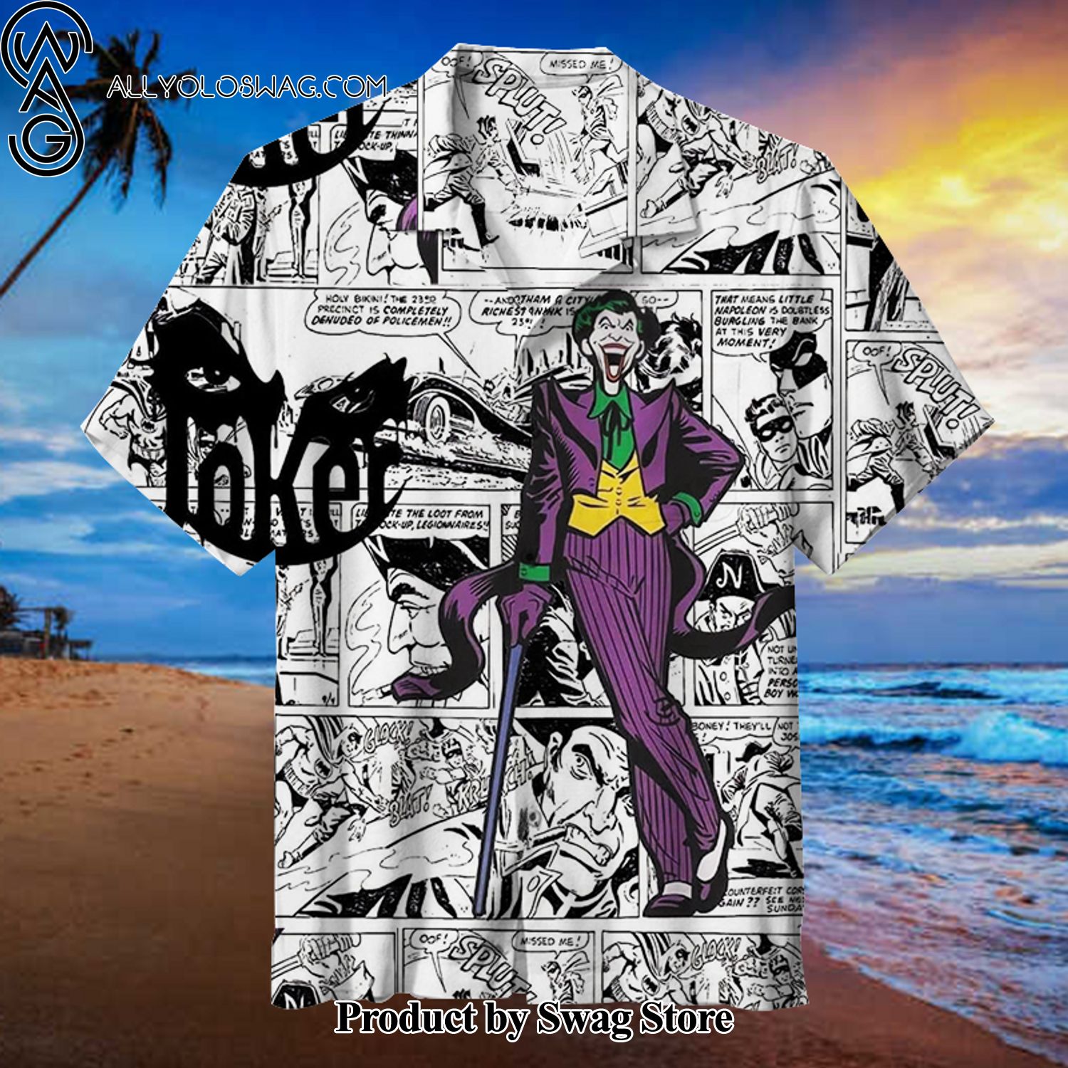 Joker Cruise Ship Hawaiian Shirt