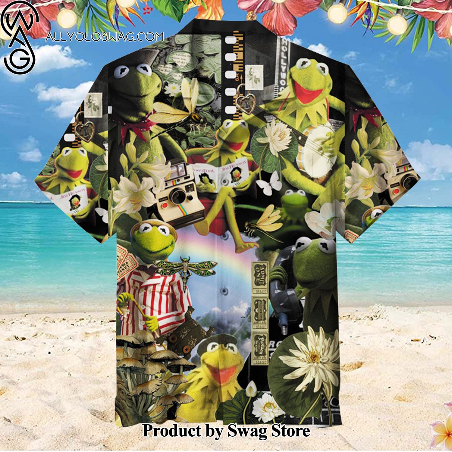 Kermit the Frog Hawaiian Shirt for Everyone