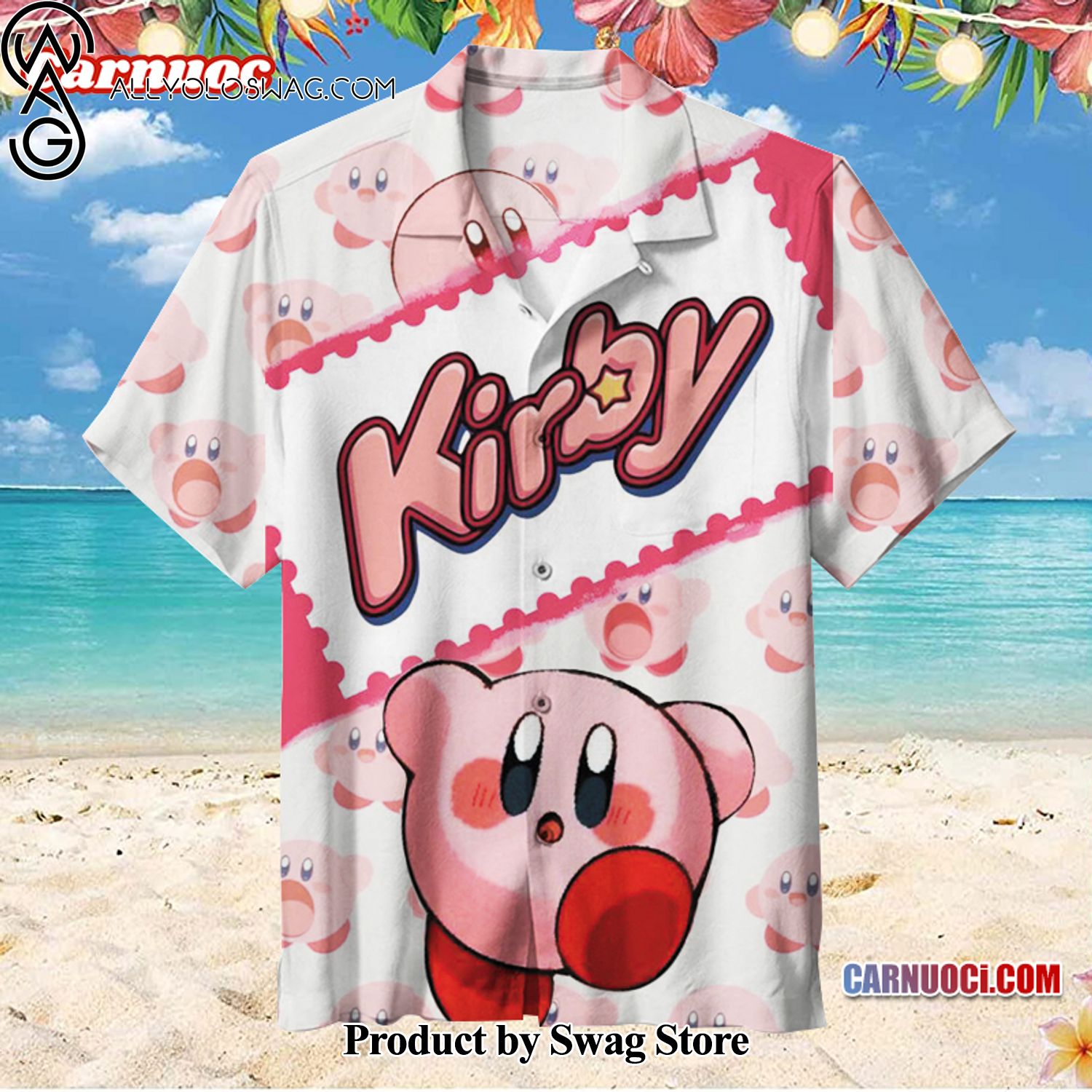 Kirby Sustainable Classic Hawaiian Shirt