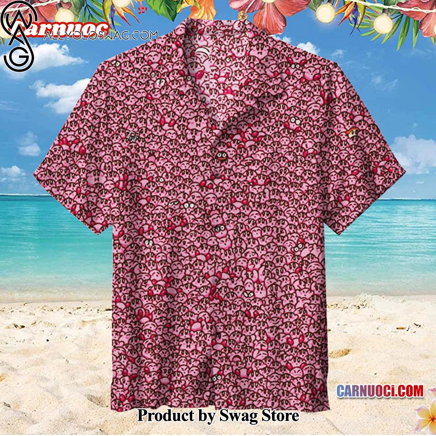 Kirby Sustainable Hawaiian Shirt