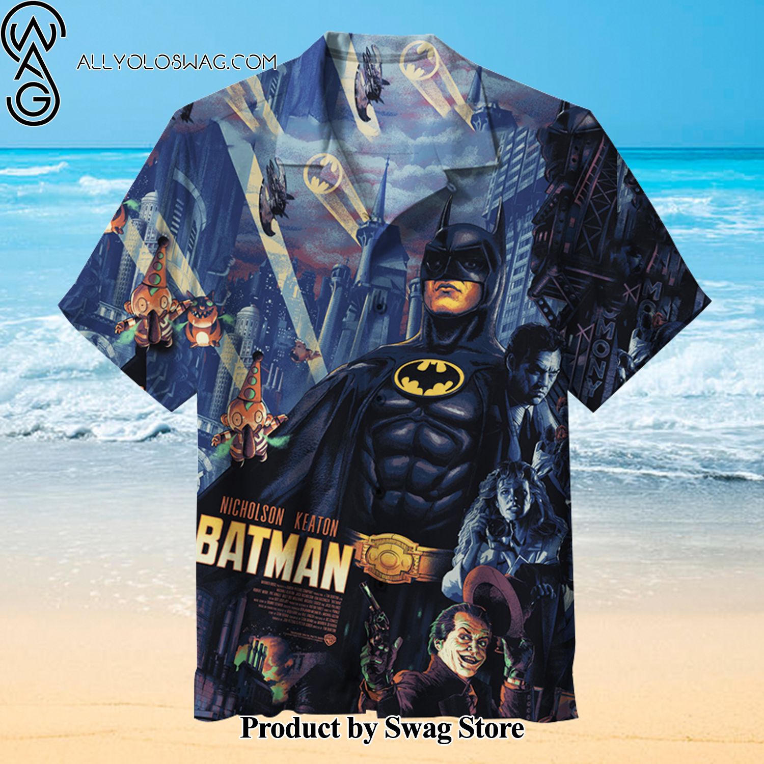 Batman Authentic Aloha Hawaiian Shirt