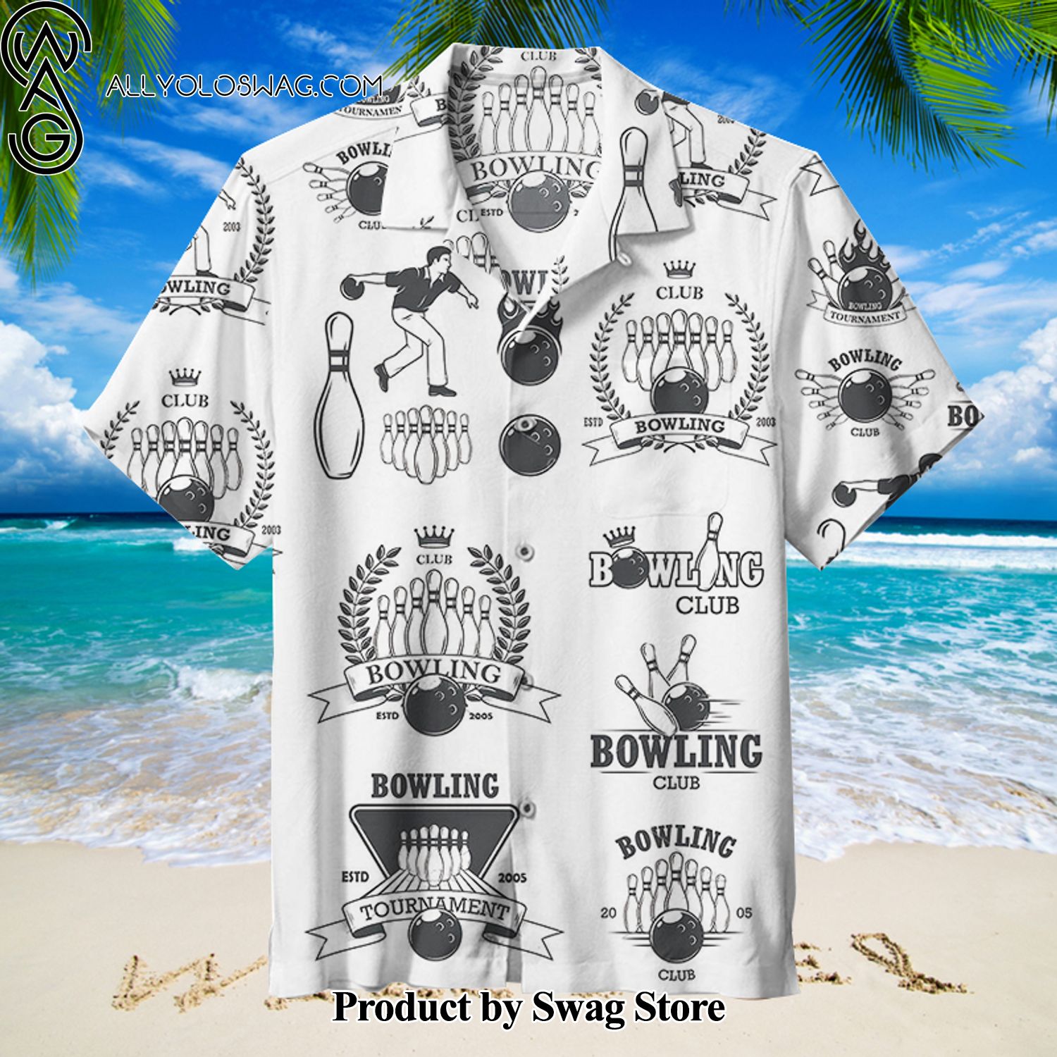 Bowling Custom Design Hawaiian Shirt