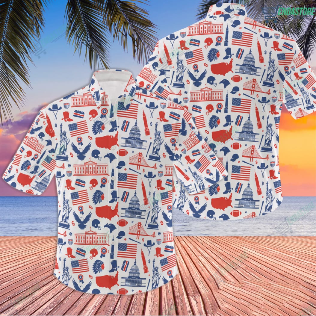 4th Of July Hawaiian Shirt