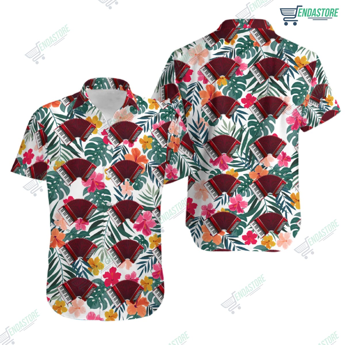 Accordion Hawaiian Shirt