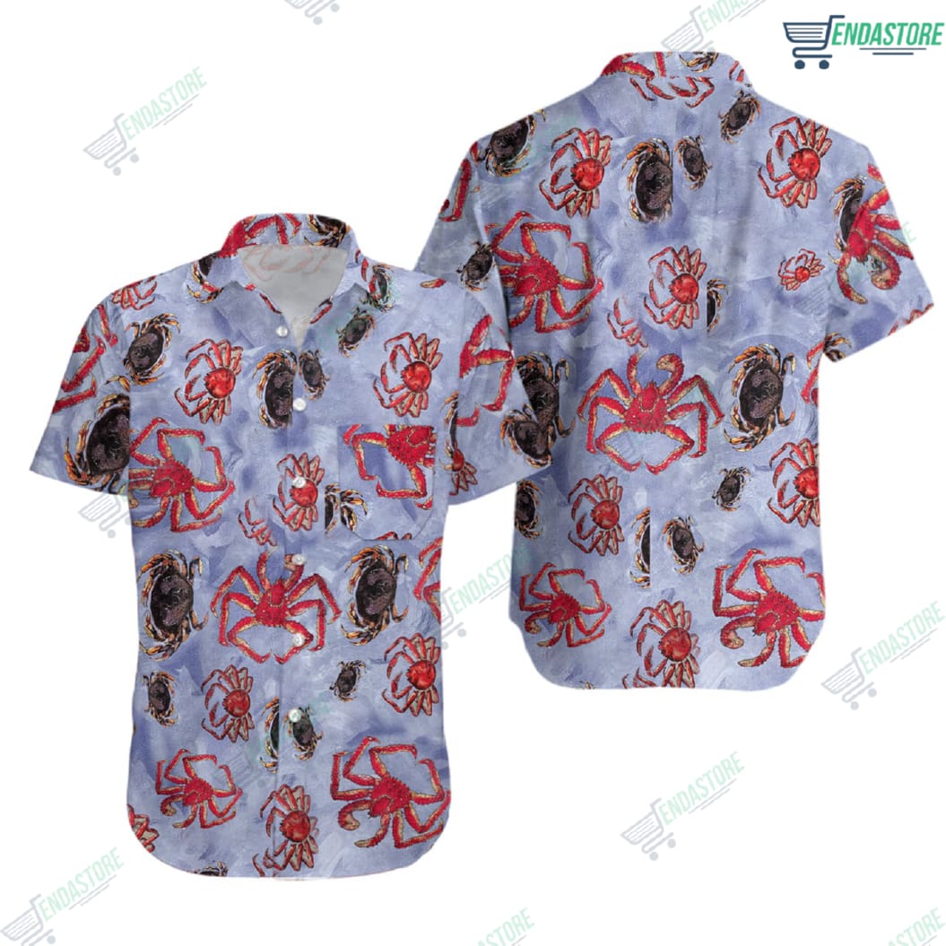 Alaska Crab Hawaiian Shirt