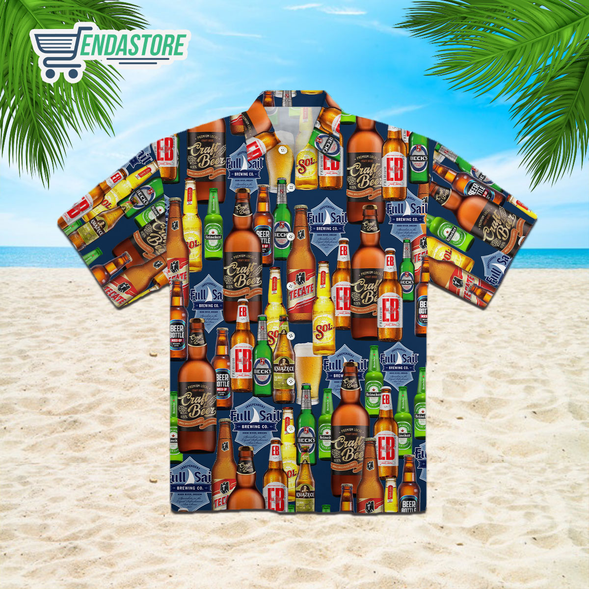 All Beers Hawaiian Aloha Shirt