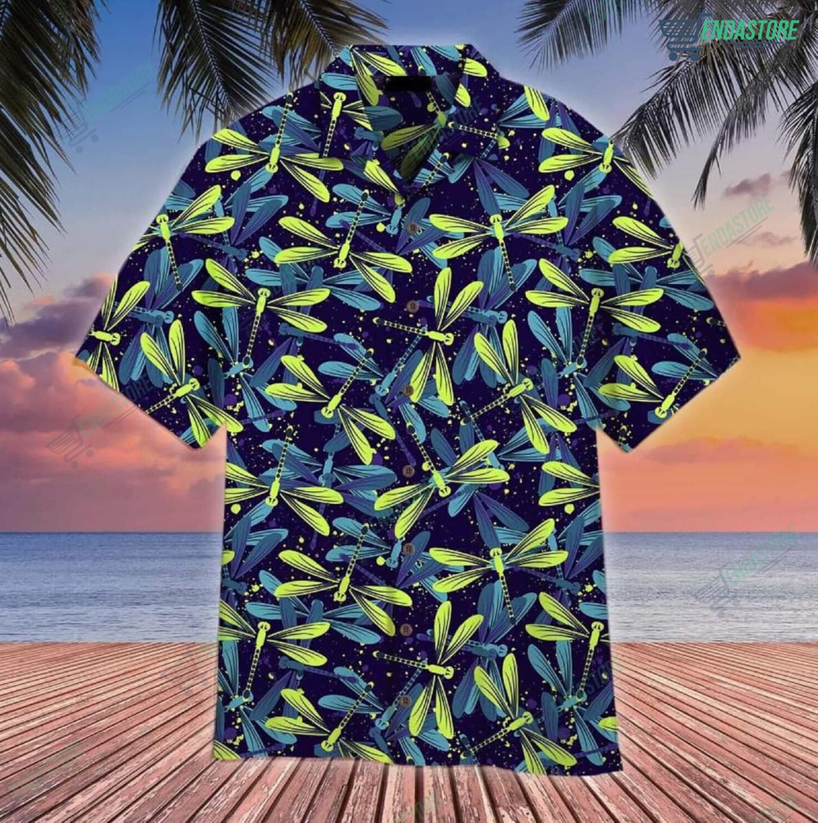 Amazing Dragonfly Love Summer Vibes Hawaiian Shirt