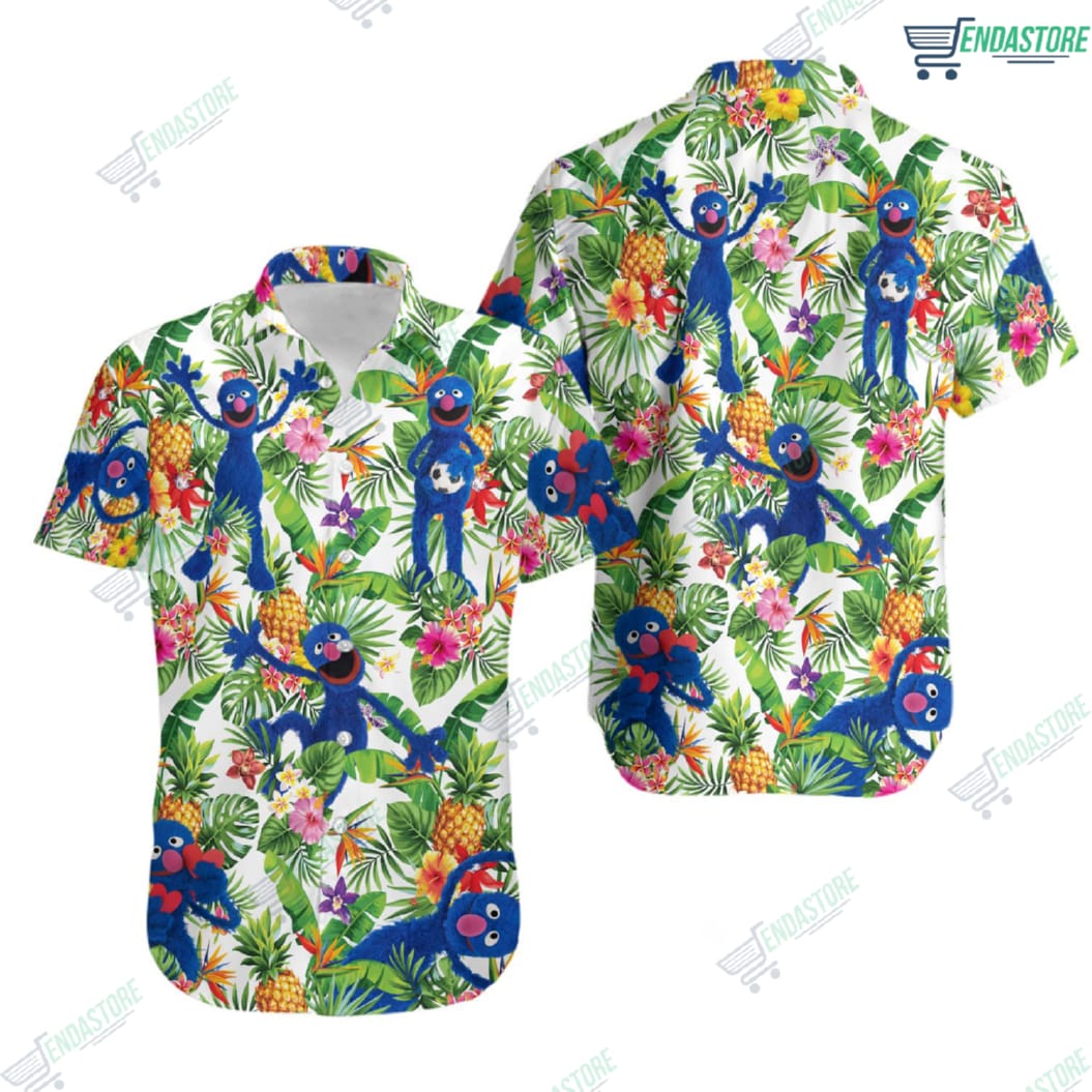 Animal Muppet Pineapple Tropical Hawaiian Shirt