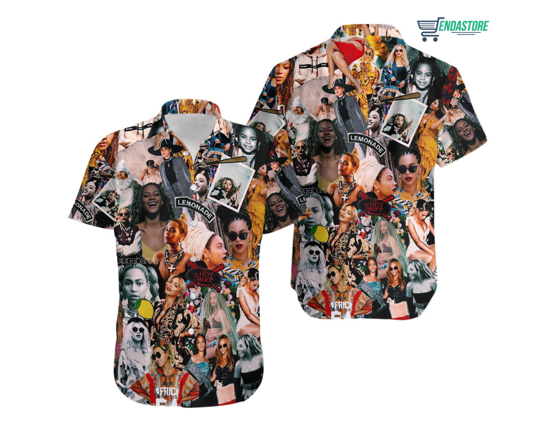 Beyonce 90s Vintage Collage Hawaii Shirt