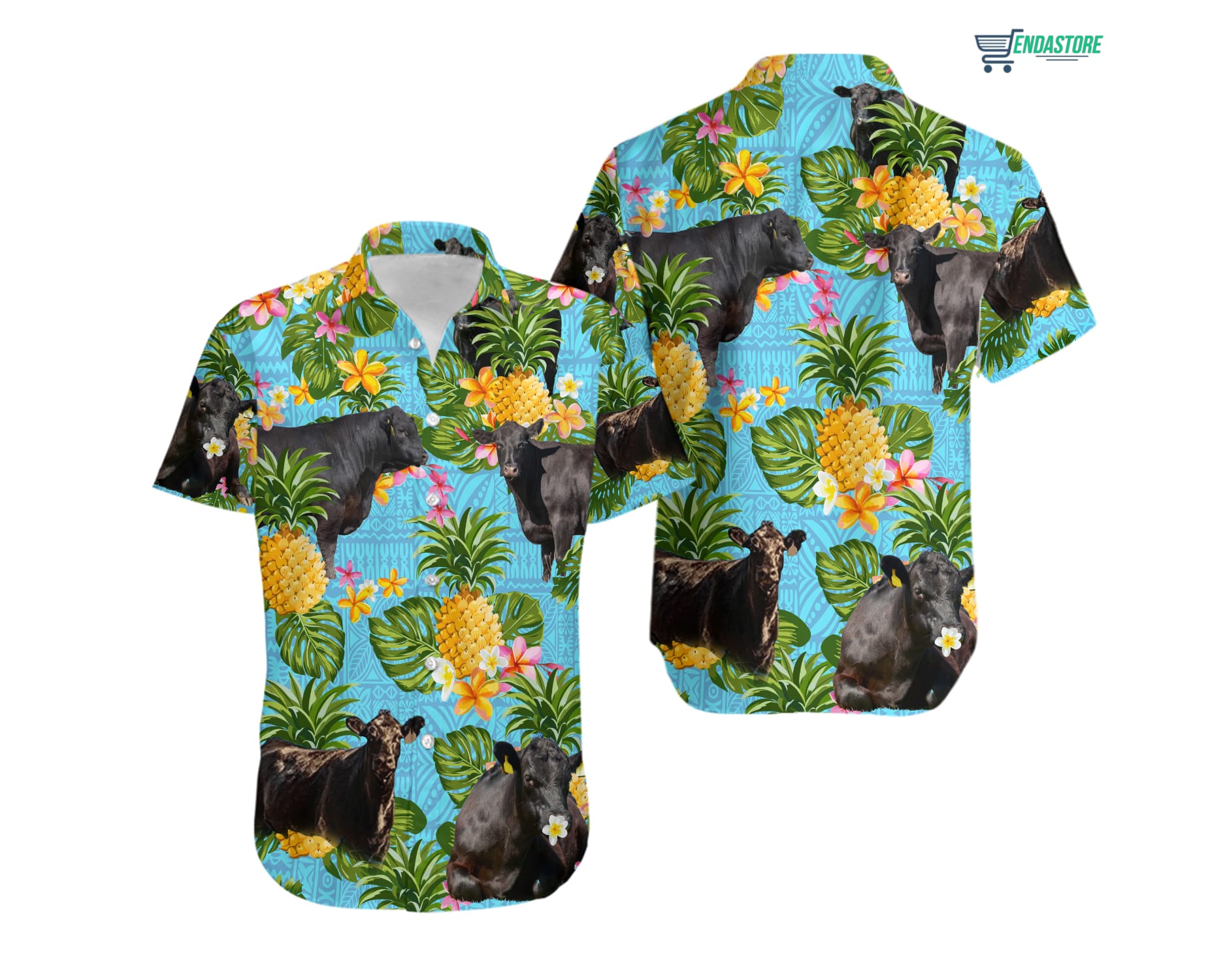 Black Angus Hawaii Shirt