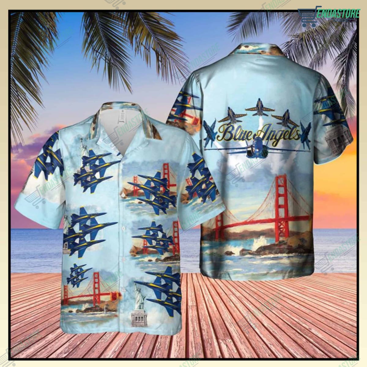 Blue Angels Hawaiian Shirt