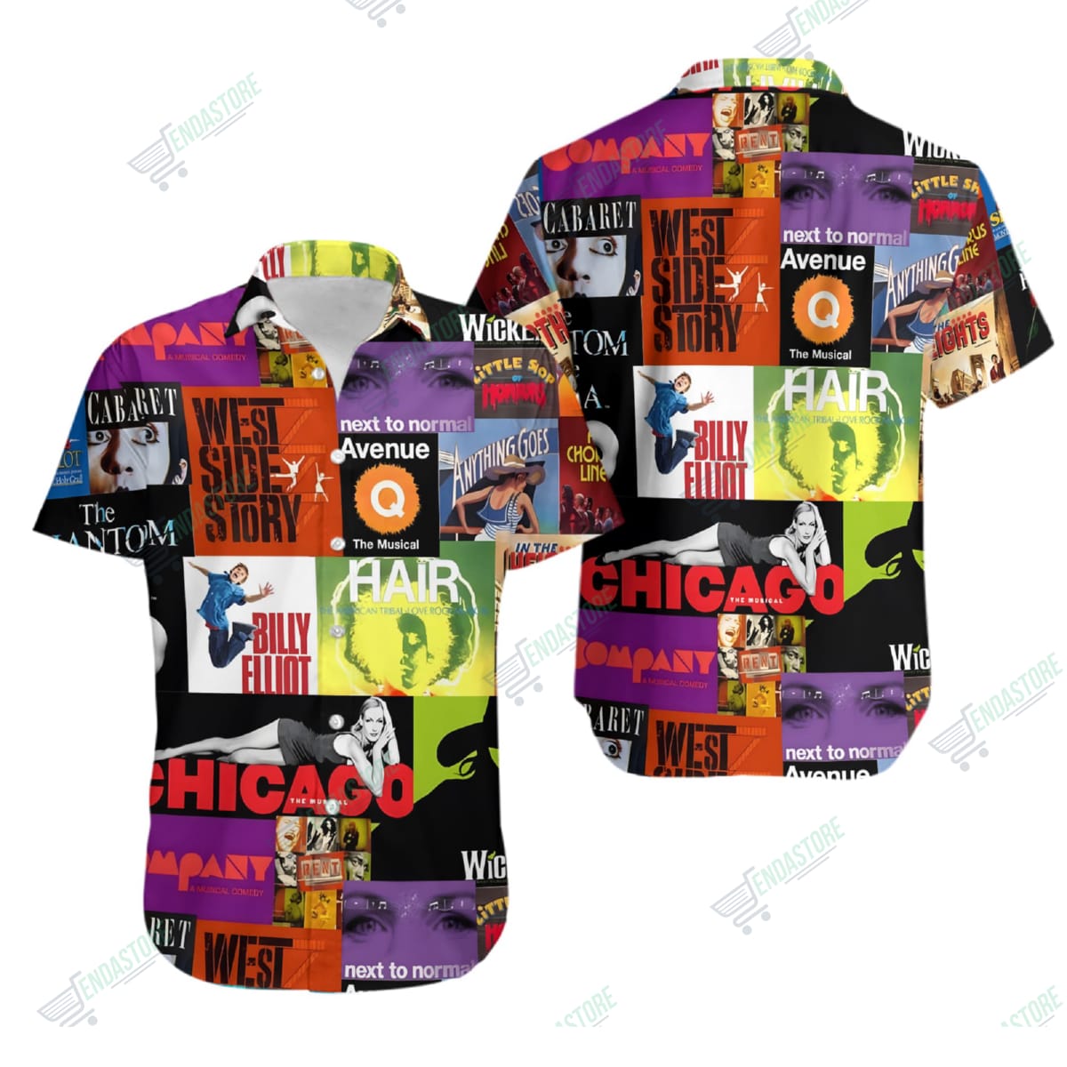 Broadway Musical Theater 2023 Unisex Hawaiian Shirt