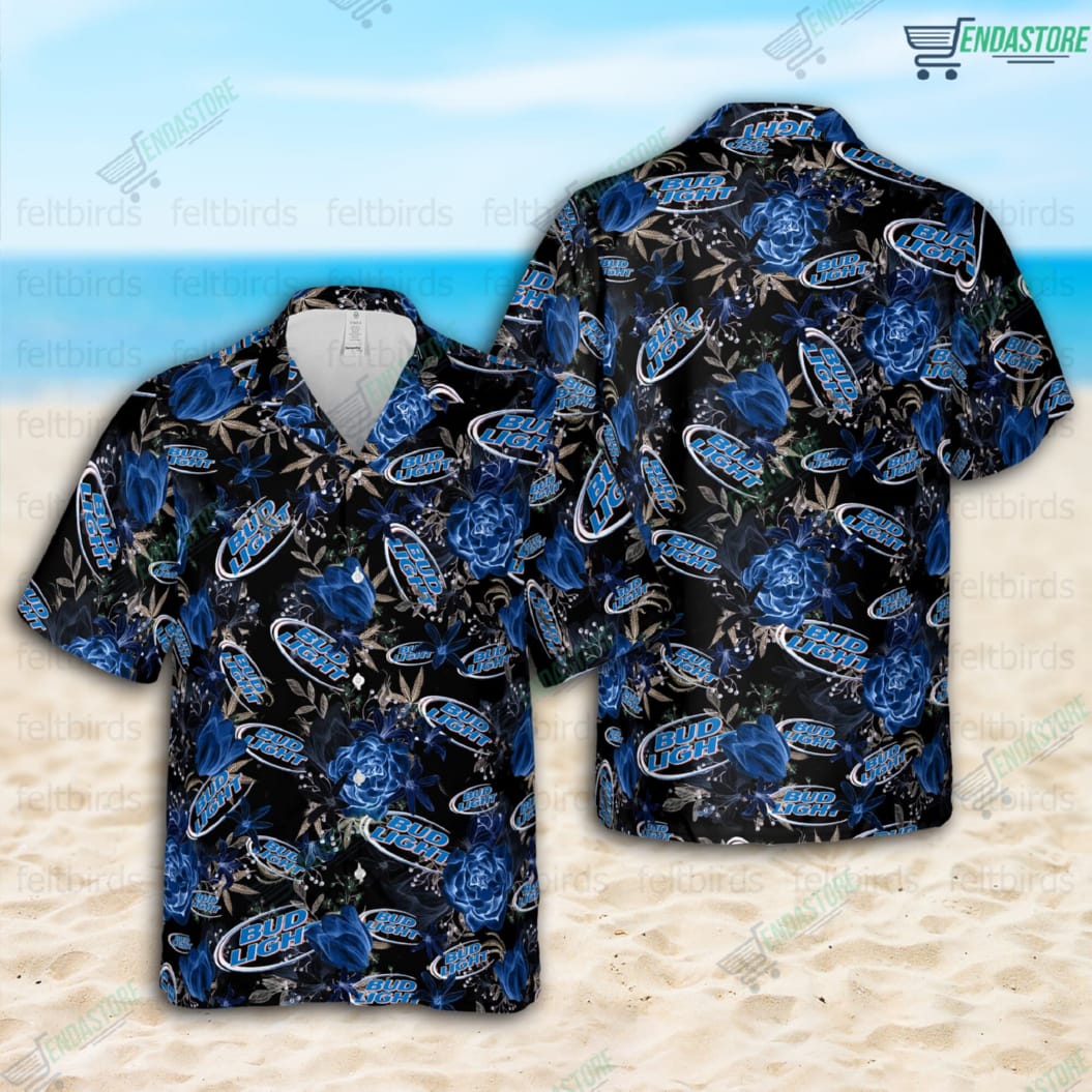 Bud Light Unisex Hawaiian Shirt 5350