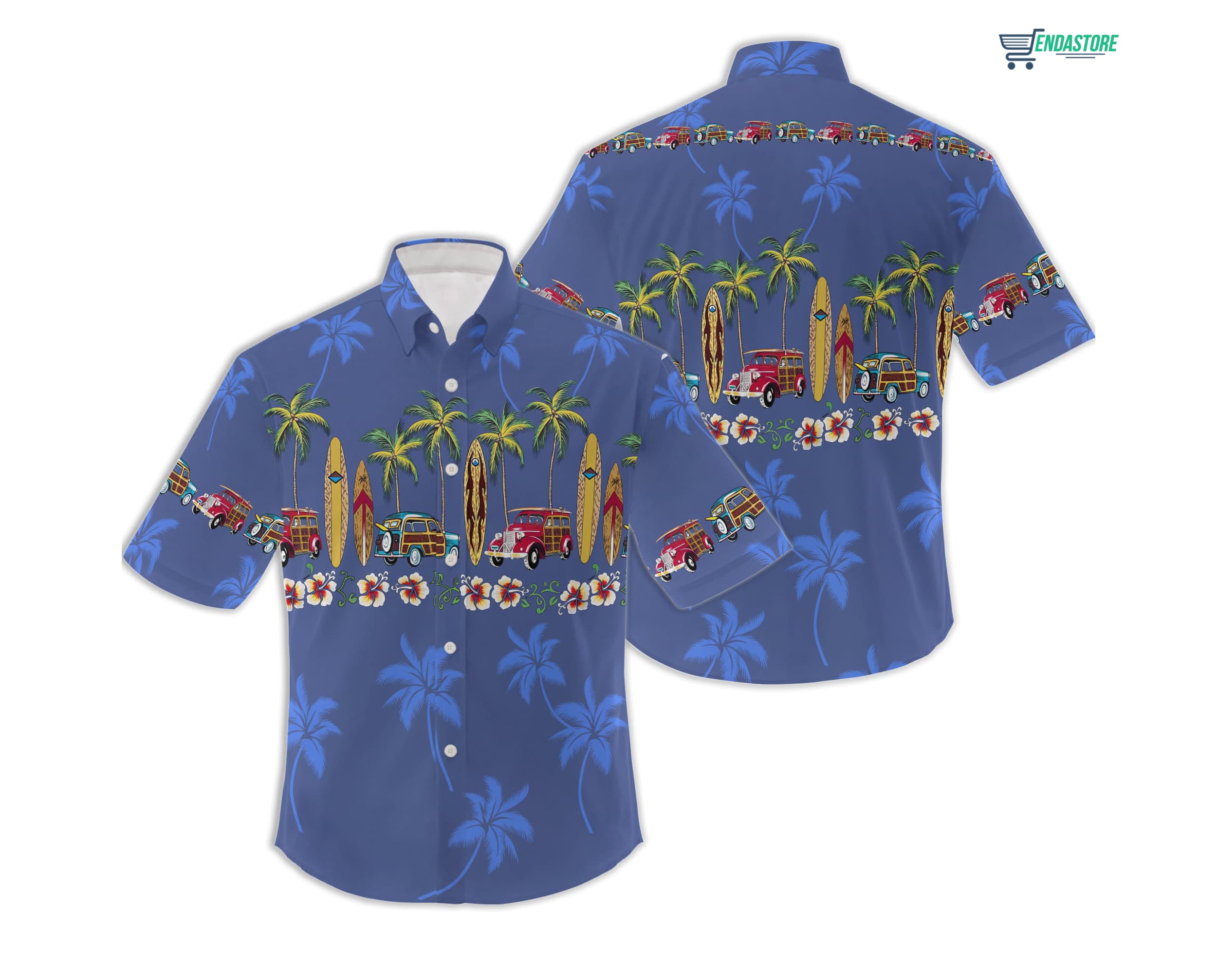 Classic Woody Hawaiian Aloha Shirt 8100