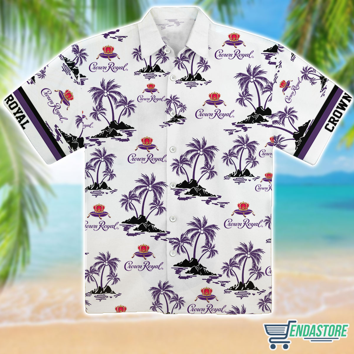 Crown Royal Summer Beach Shirt