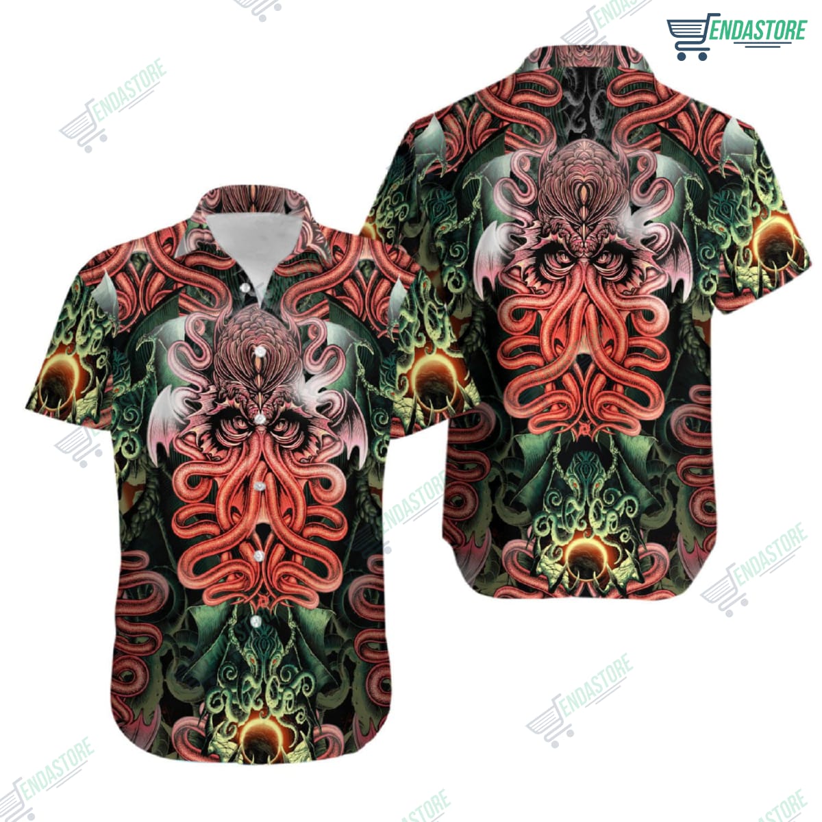 Cthulhu Hawaiian Shirt