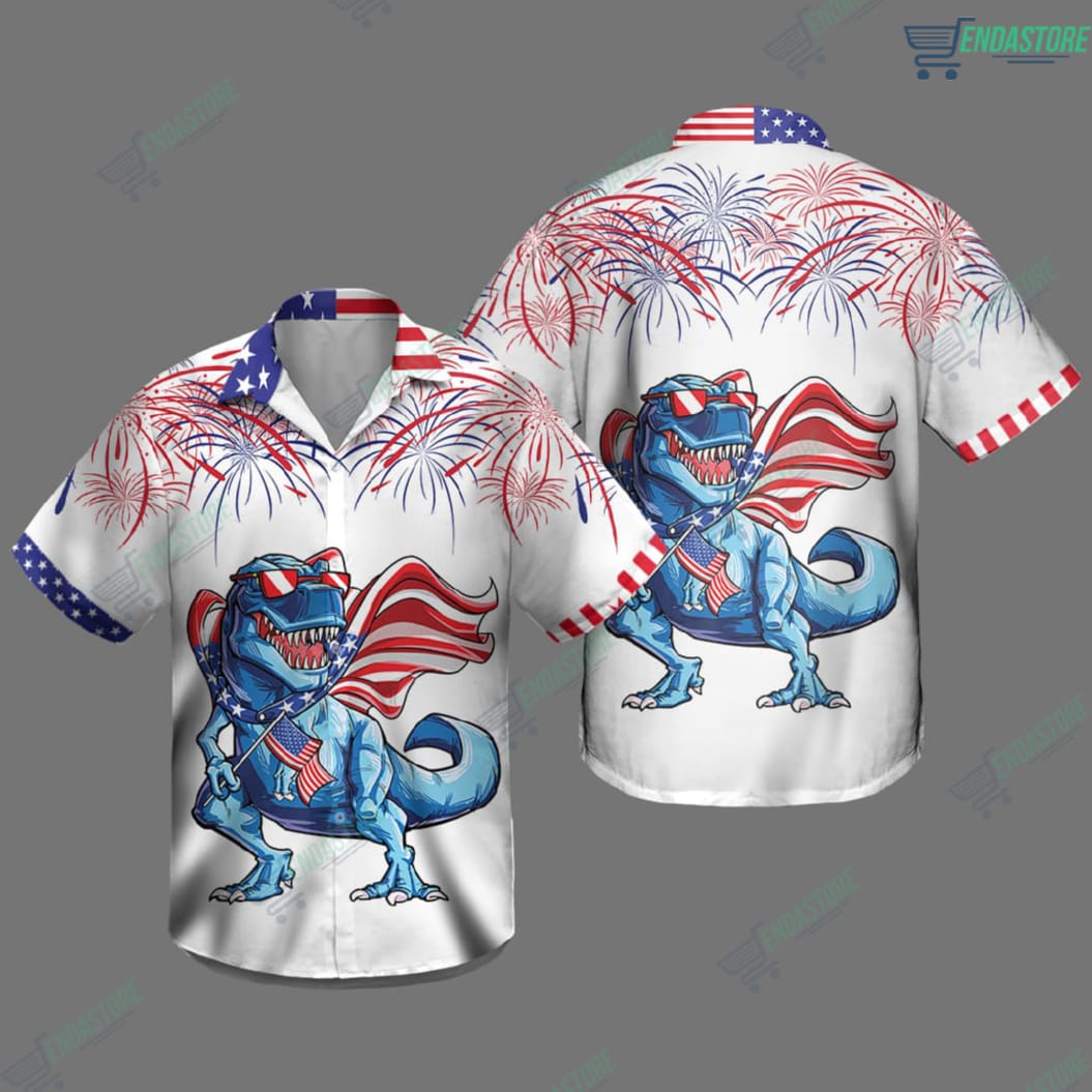 Dinosaurs Hawaiian Unisex Shirt