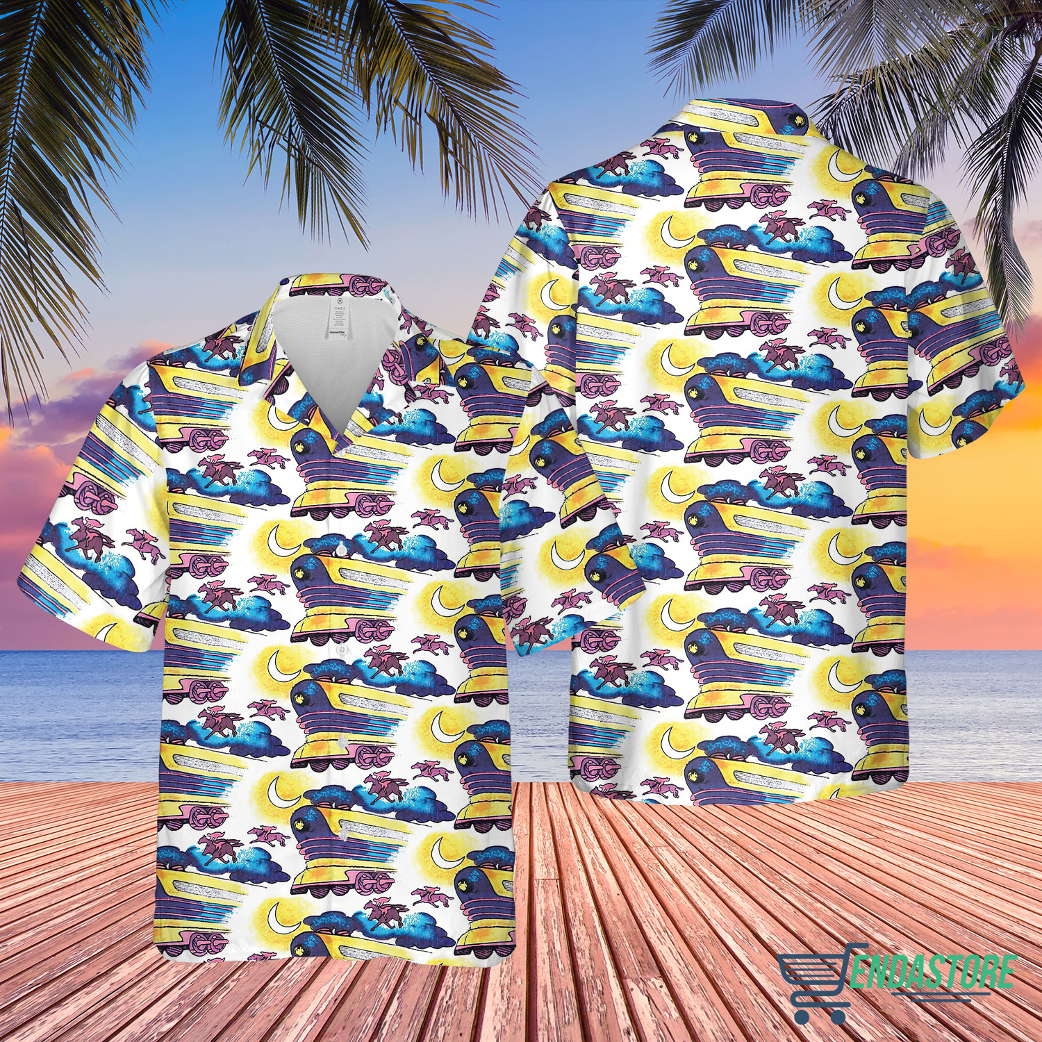 Doc brown hawaiian shirt