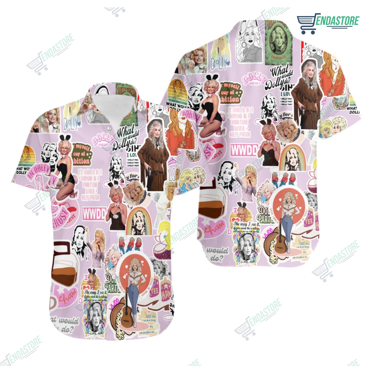 Dolly Parton 3D All Over Printed Hawaiian Shirt