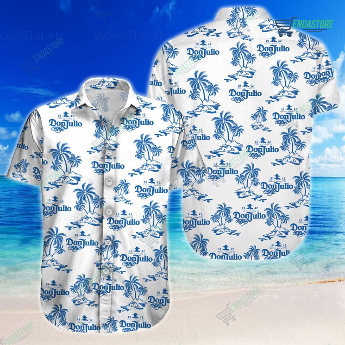 Don Julio Palm Tree Hawaiian Shirt