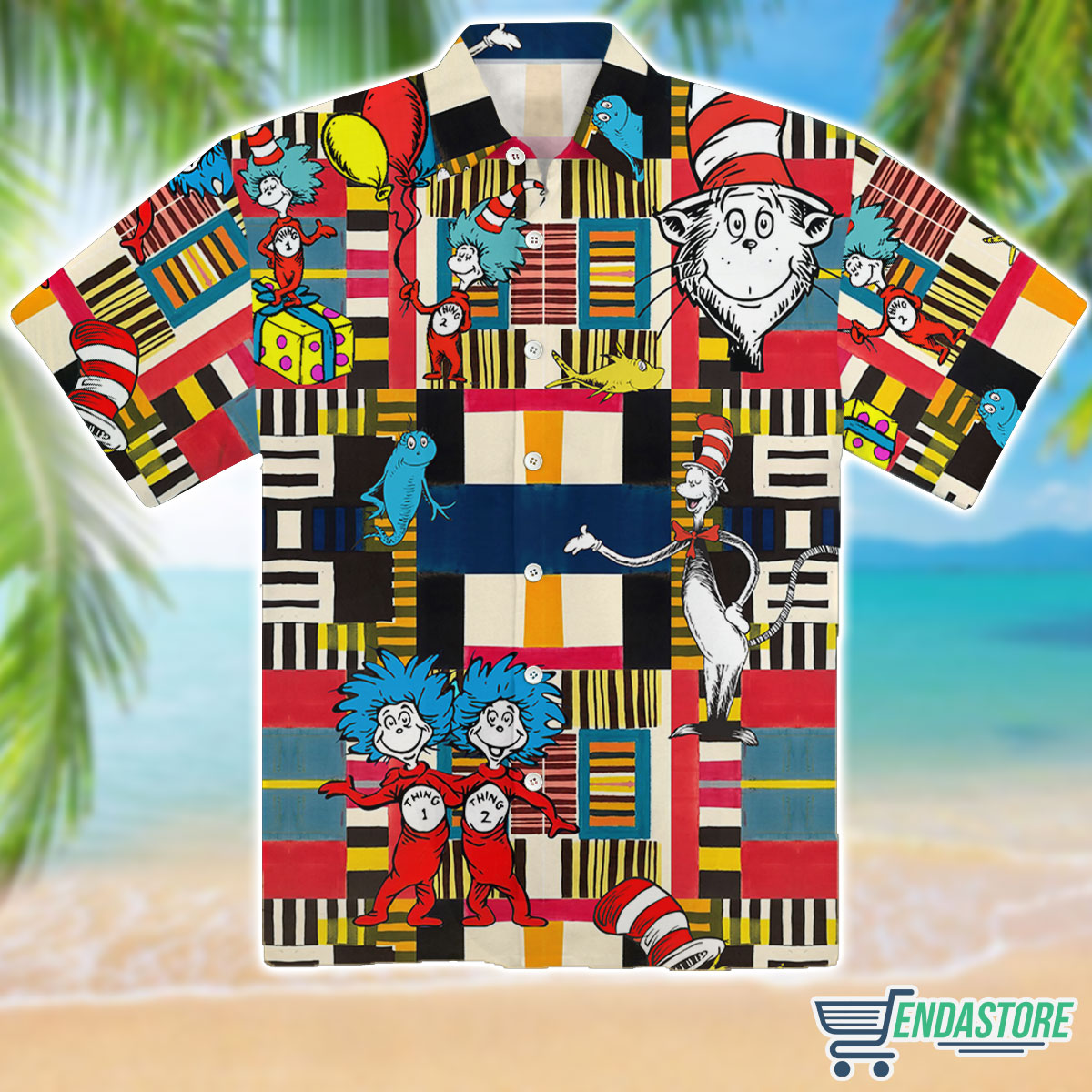 Dr Seuss Hawaiian Shirt