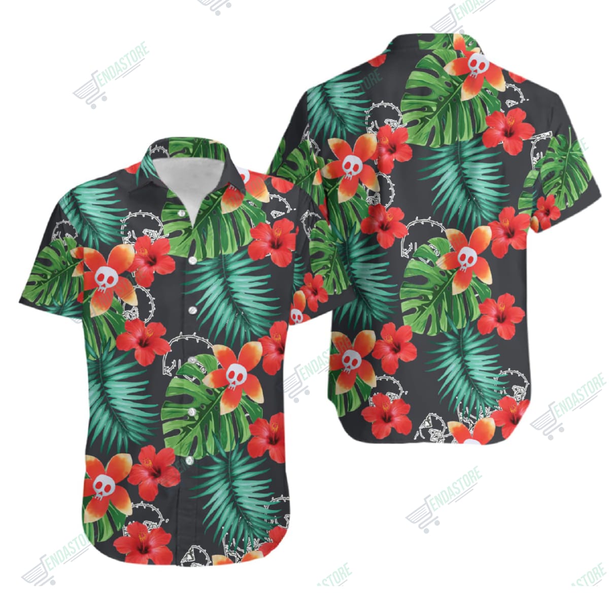 Dracula Hotel Transylvania Hawaiian Shirt