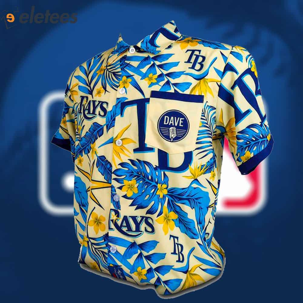 2024 Tampa Bay Rays Dave Wills Tropical Shirt