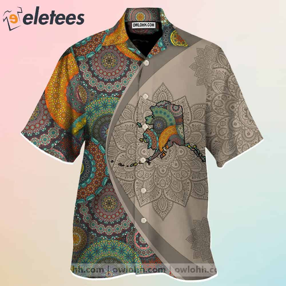 Alaska Pattern Mandala Hawaiian Shirt