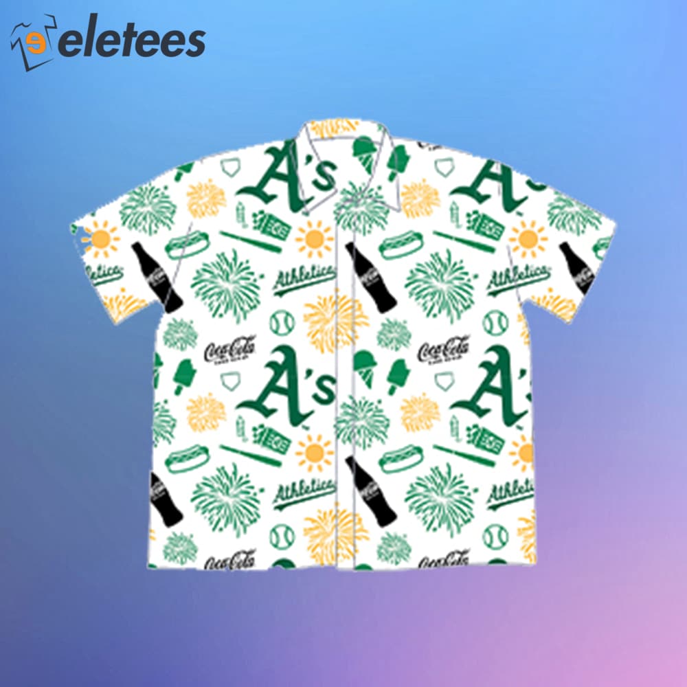 Athletics Hawaiian Shirt Giveaway 2024