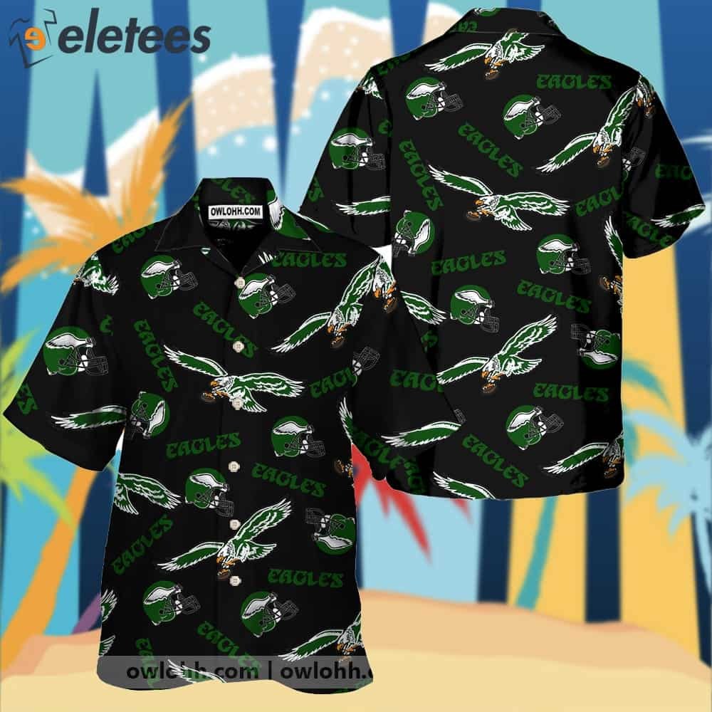 Best Eagles Hawaiian For Awesome Fans Hawaiian Shirt