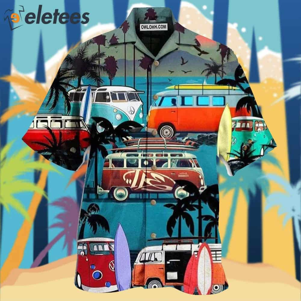 Camping Enjoy Your Van Life Hawaiian Shirt