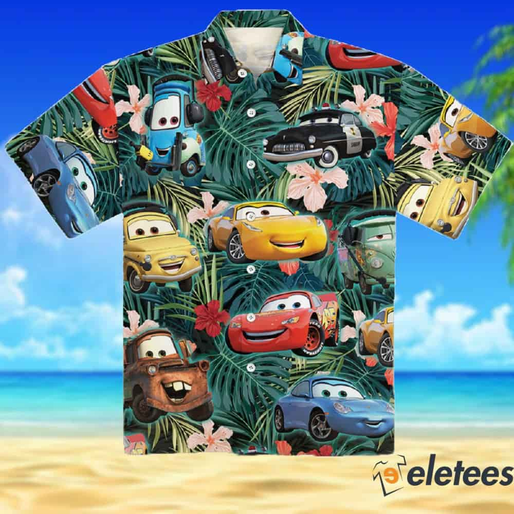 Cars Tropical Hawaiian Shirt Q4RQ80EN