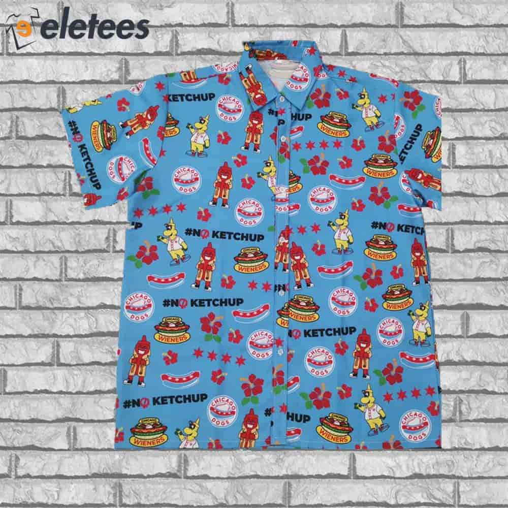 Chicago Dogs No Ketchup Hawaiian Shirt Giveaway 2024